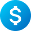 Dollar Blue icon